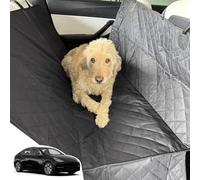 AOSK Tesla Model 3 Model Y Rear Seat Pet Cover, Waterproof Scratch Proof Nonslip Pet Dog Back Seat Covers Hammock for Model 3 Y Winter Accessories