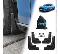 AOSKonology for Mustang Mach E Mud Flaps Splash Guards Exterior Accessories, Mach-E mud Flaps Splash Guards(Set of Four) No Need tp Drill Holes, (MF-2)