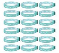 Aospkle 18PCS WWJD Christian Bracelet Pack for Women Men, Jesus Gifts Wristbands, WWJD Bracelets - What Would Jesus Do Bracelet, Polyester Fibre, no gemstone
