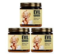 Aosrioylt Beef Tallow and Honey Balm, Beef Tallow Skin Care Moisturiser, Manuka Honey Balm, Unscented Organic Face Moisturizer Cream, Whipped Beef Tallow and Honey Balm(3 PCS)