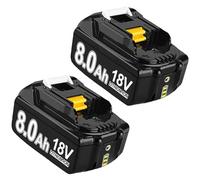 Aosroso 2Pack 8000mAh 18V Replacement for Makita Battery | Compatible with Makita 18V Battery Safe and Long-Lasting BL1860B BL1830B BL1840B BL1850B BL1815 BL1820 BL1825