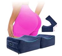 AOSSA BBL Pillow After Surgery for Butt Brazilian Butt Lift Pillow Booty for Sitting Driving Car Seat Office Chair Lipo,Portable & Lightweight (Blue)