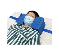 AOSSA Neck Stabilizer Pillow for Sleeping Upright, Head Cradle Pillow, After Surgery Positioning Pillows for Adults Elderly, Bedridden Neck Support Wedge for Bed, Head Positioner, Face Up Pillow