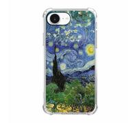 AOSSXIN Van Gogh Paintings Case for iPhone 16e,Van Gogh Artworks Collage,Trendy Cool Shockproof TPU Bumper Case for iPhone 16e
