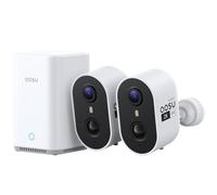 aosu 2K Security Cameras Wireless Outdoor Indoor, PIR & AI Detection