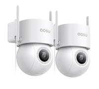 aosu 3K Security Camera Outdoor Wired, 400Lm LED 360°PTZ 24/7 Record