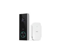 aosu Video Doorbell Wireless, 2K HD Doorbell Camera Wireless,Battery-Powered Doorbell Camera,2.4GHz Wi-Fi,Human Detection,180-Day Battery Life,Video Calling,Voice Changer,Work with Alexa