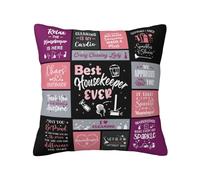 Aotbuort Housekeeper Gifts, Housekeeping Appreciation Gifts, Housekeeping Week Gifts, Gifts for Housekeepers, Housekeeper Appreciation Gifts, Housekeeping Week Decorations Throw Pillow Covers