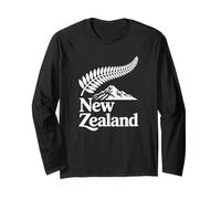 Aotearoa Spirit | Kiwi Culture & New Zealand Landscape Long Sleeve T-Shirt