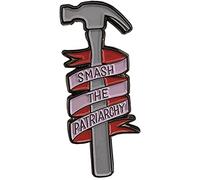 AOTEMAN Smash The Patriarchy Pin for Feminist