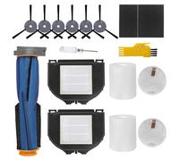 aoteng Replacement Accessories Kit for Shark AV2310AE Matrix RV2310AE(not for RV2310) Matrix Robot Vacuum Cleaner 11 Packs 1 Main Brush, 2 Filters, 6 Side Brushes, 1 Sponge Filter, 1 Foam Filter
