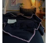 AoTengMY Cooling Comforter for Hot Sleepers - Summer Soft Lightweight Cold Blanket, Machine Washable Breathable Puff Gauze Thin Comforter for Night Sweats Air Conditioner Room (#5,150x200cm)