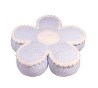 AoTengMY Thickened Flower Shape Floor Cushion - Cute Plush Flower Cushion Soft Ice Silk Bubble Fleece Floor Pillow Double-Sided Cooling Warm Seat Pad for Sofa Bedroom Office Driving (#2,65x65x20cm)