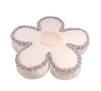 AoTengMY Thickened Flower Shape Floor Cushion - Cute Plush Flower Cushion Soft Ice Silk Bubble Fleece Floor Pillow Double-Sided Cooling Warm Seat Pad for Sofa Bedroom Office Driving (#4,50x50x15cm)