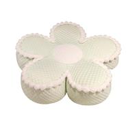 AoTengMY Thickened Flower Shape Floor Cushion - Cute Plush Flower Cushion Soft Ice Silk Bubble Fleece Floor Pillow Double-Sided Cooling Warm Seat Pad for Sofa Bedroom Office Driving (65x65x20cm,#6)