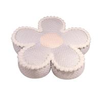 AoTengMY Thickened Flower Shape Floor Cushion - Cute Plush Flower Cushion Soft Ice Silk Bubble Fleece Floor Pillow Double-Sided Cooling Warm Seat Pad for Sofa Bedroom Office Driving (65x65x20cm,#5)