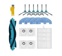 aotengou Replacement Parts for Conga 2499 Ultra Home Advanced Conga 2499 Ultra X-Treme Vacuum Cleaner Robot Accessories 19 Packs 1 Main Brush, 4 Filters, 6 Side Brushes, 4 Mop Cloths, 4 Bags