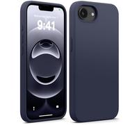 AOTESIER for iPhone 16e Case, Food Grade Silicone, Shockproof Military-Grade Protection Phone Case for iPhone 16E 2025 6.1'' with Anti-Scratch Microfiber Lining Inside, Midnight Blue