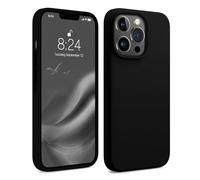 AOTESIER Magnetic for iPhone 13 Pro Phone Case, [Compatible with MagSafe][Military Shockproof Protection] Silicone Case with Soft Microfiber Lining, Camera & Screen Protection 6.1 inch, Black
