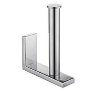 Aothpher Toilet Roll Paper Holder Wall Mounted SUS304 Stainless Steel Toilet Roll Dispenser Vertical Horizontal Modern Bathroom Tissue Holder, Polished Finish