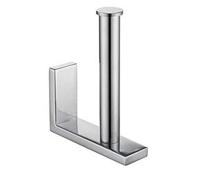 Aothpher Toilet Roll Paper Holder Wall Mounted SUS304 Stainless Steel Toilet Roll Dispenser Vertical Horizontal Modern Bathroom Tissue Holder, Polished Finish