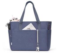AOTIAN Large Tote Bag for Women Lightweight Travel Handbag | Zipper Shoulder Bag, Work Bag for Nurse Teacher, Gymbag with Cup Holder Pocket, Fit 15.6" Laptop, Multiple Pockets, Key Clip