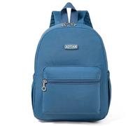 AOTIAN Mini Backpack for Women, Durable Nylon Small Daypack, Light Blue