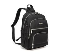 AOTIAN Small Backpack for Women, Durable Lightweight Daypack Daily Outings | Wear-resistant fabric, Custom branded premium zippers, Secured zipper back pocket, Ample pockets easy storage, Backpack purse