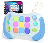 AOTIBO Fast Push Fidget Toys Handle, Flashing Handheld Game for Kids Teens Adults, Electronic Brain & Memory Game, Quick Push Buttons Gamepad, Xmas Birthday Gifts STEM Toys for Boys Girls