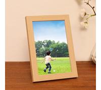 Aotiwe Picture Frame 4x6 Collage, Fall Picture Frame Wood Color for Tabletop or Wall Display Acrylic