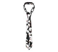 Aotmany Classic Men's Necktie, Penguin cute Men's Tie, Necktie for Men Business Wedding Party Work Tie