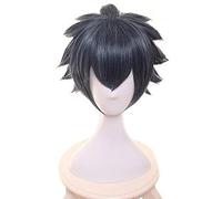 Aotu World Ray Mix Grey Blue Short Man Wig Cosplay Anime Styled Synthetic Hair Halloween Costume Game Play Wigs KUQX1938 B