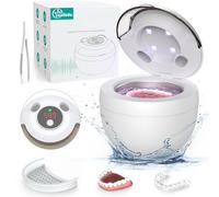 Aotuda 45kHz Ultrasonic Retainer Cleaner Machine, Dental Cleaner with 4 Modes and Digital Display Timer, Suitable for Dental Appliances, Mouth Guard, Night guard Braces, Toothbrush Heads, Jewelry