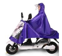aotuo0608 Multifunctional Rain Poncho Raincoat, Universal Waterproof Mobility Scooter Cape Cover, Reusable Bike E-bike Rain Coat Mobility Scooter (UK, Alpha, One Size, Regular, Regular, Purple)