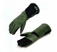 AOUCHI Leather Gardening Gloves, Welding Gloves & Fire Gloves