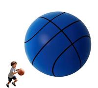 Aoukp Silent Basketball, Quiet Indoor Safe Premium Foam Ball for Training, Lightweight Dribble Training Toy, Never Shrunken or Inflated, Boys & Girls (Blue,Size 3)