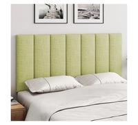 Aouoeeo Peel And Stick Headboard Panel Kids Anti-collision Wall Padding Self-adhesive Cotton Linen Fabric 3D Stickers Bedroom Decor