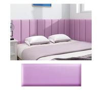 Aouoeeo Peel And Stick Headboard Waterproof Upholstered Wall Panel 3D Anti-collision Padding Queen For Kids Bedroom Decoration