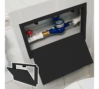 Aouoeeo Push to Open Access Panel for Electrical, Wall Celling Drywall Access Door/Attic Hatch Flush Mount, Plumbing Wall Hole Cover Galvanized Metal