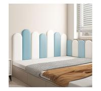 Aouoeeo Self-adhesive Headboard Upholstered Wall Panel Children's Anti-collision 3D Stickers For Bedroom Bed Background Wall