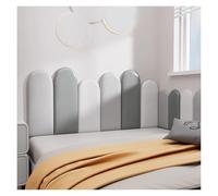 Aouoeeo Upholstered Wall Panel Headboard Self Adhesive 3D PU Stickers Decoration Anti-collision Padding For Kids' Rooms