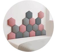 Aouoeeo Upholstered Wall Panels 3D Kids Anti-collision Stickers Padding As Headboard Peel And Stick Decorative Panel
