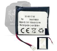 Aousavo 361-00117-00 Replacement Battery Compatible with Gar-min Approach S10 S20 X40 - Forerunner 35 Batteria 361-00117-00