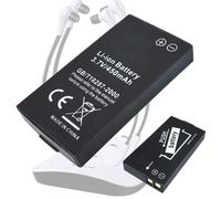 Aousavo 450 mAh Large Capacity Li-ion Battery SM-002-BAT Compatible with Simolio Wireless TV Headphones SM-823 Pro, SM-823D Pro, SM-824D1 and SM-824D2