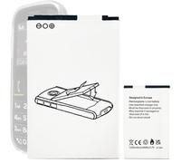 Aousavo AK-V27 Replacement Battery V50 Compatible with EmporiaACTIVE, Euphoria and Euphoria LTE 1200 mAh Senior Mobile Phone