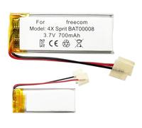 Aousavo BAT00008 Replacement Battery Compatible with Bluetooth Cardo 4X Sprit BAT00008 Motorcycle Intercom Replacement Battery