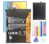 Aousavo BN57 Replacement Battery Compatible with Xiaomi Poco X3 NFC M2007J20CG, M2007J20CT with Free Toolkit