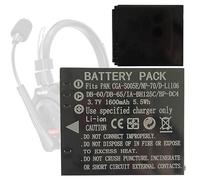 Aousavo CGA-S005E Replacement Battery DB-60 Compatible with Rollei XTALK Intercom Headsets Batteria