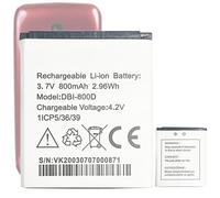 Aousavo DBI-800D Replacement Battery DBI-800D Compatible with Doro Liberto 650, Secure 580, Secure 580IUP DBI-800B