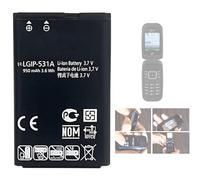 Aousavo LGIP-531A Replacement Battery Compatible with LG 440G 236C 320G UN200 KG280 440GB KG310 GM205 GB125 LGIP-531A